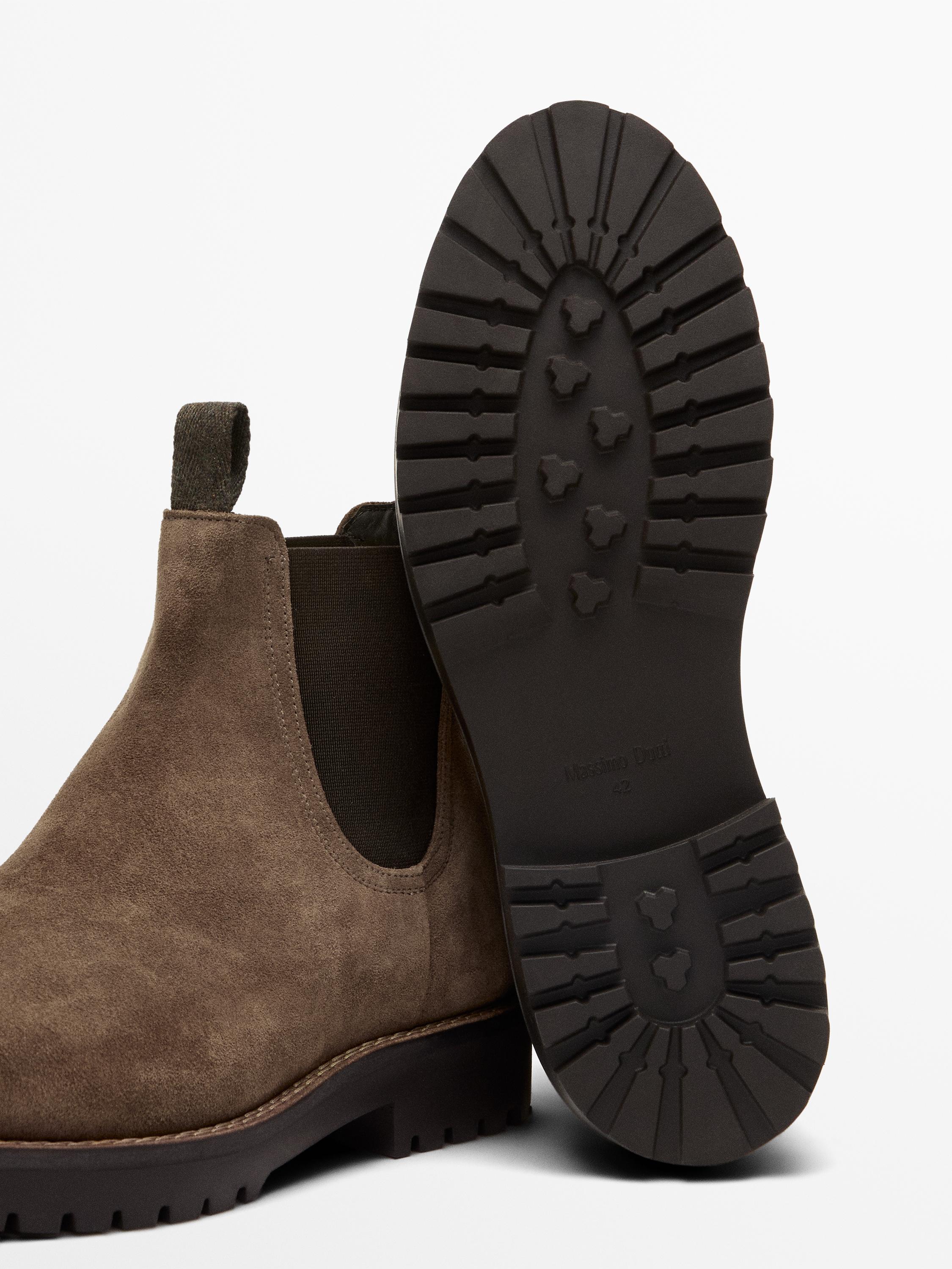Chelsea boots en cuir